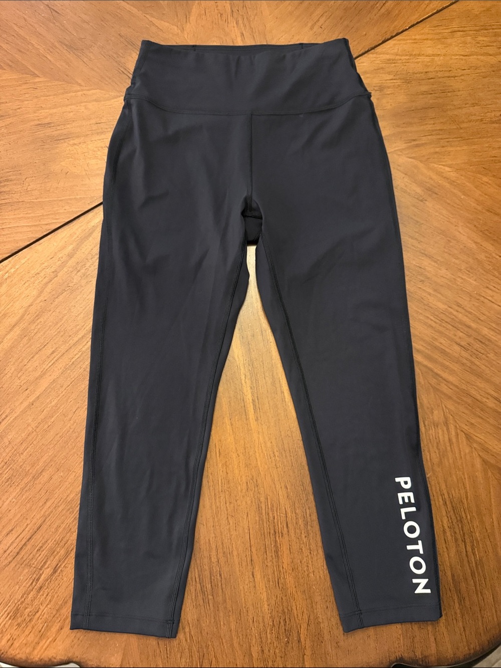 New Peloton Women’s S Black Performance Leggings with White Logo